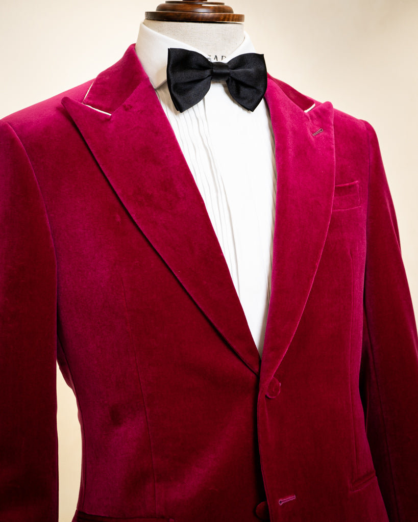 Raspberry Pink Velvet Jacket
