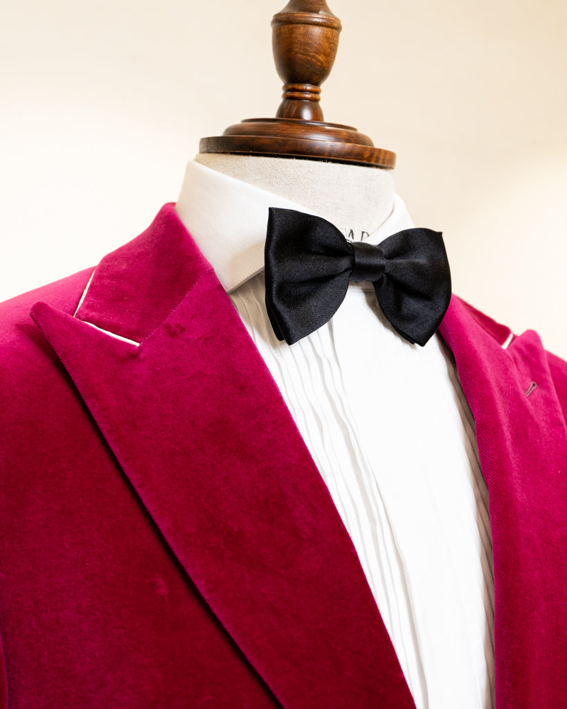 Raspberry Pink Velvet Jacket