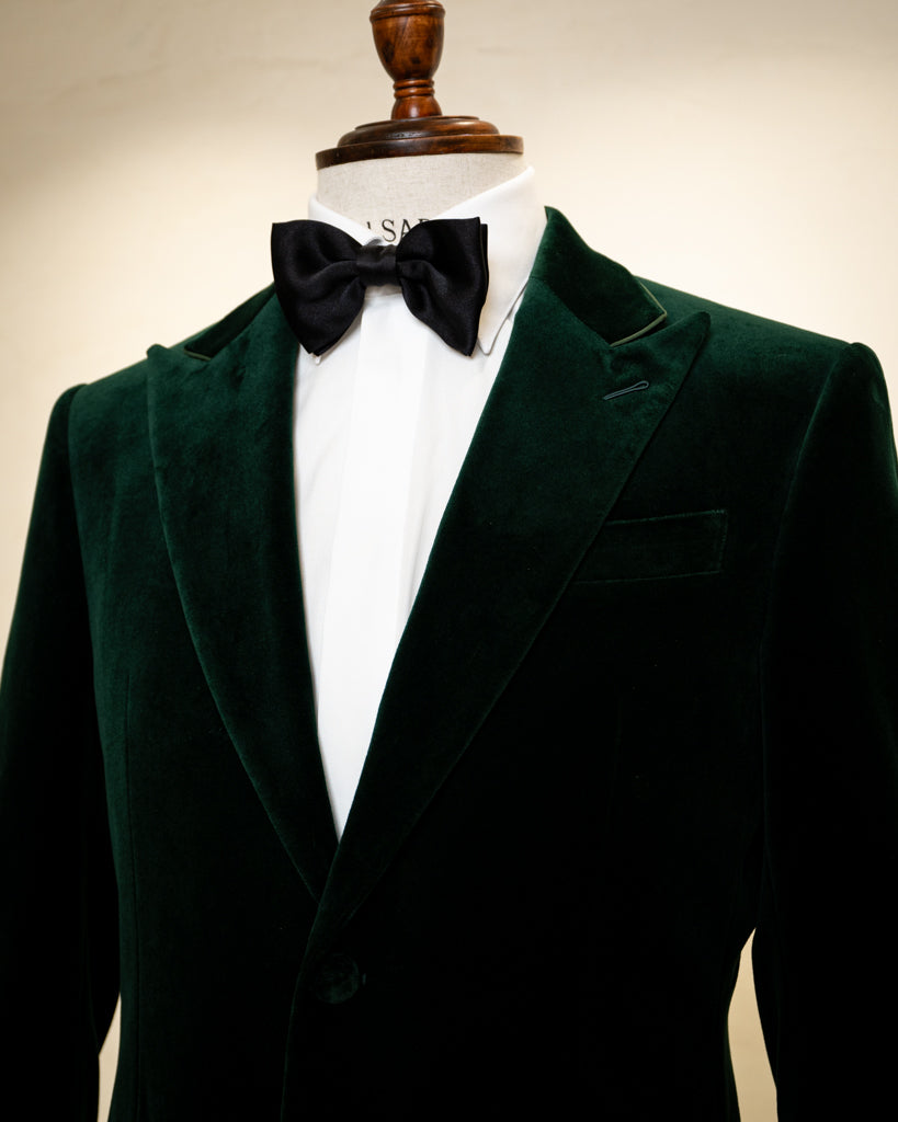 Dark Green Velvet Ceremony Jacket