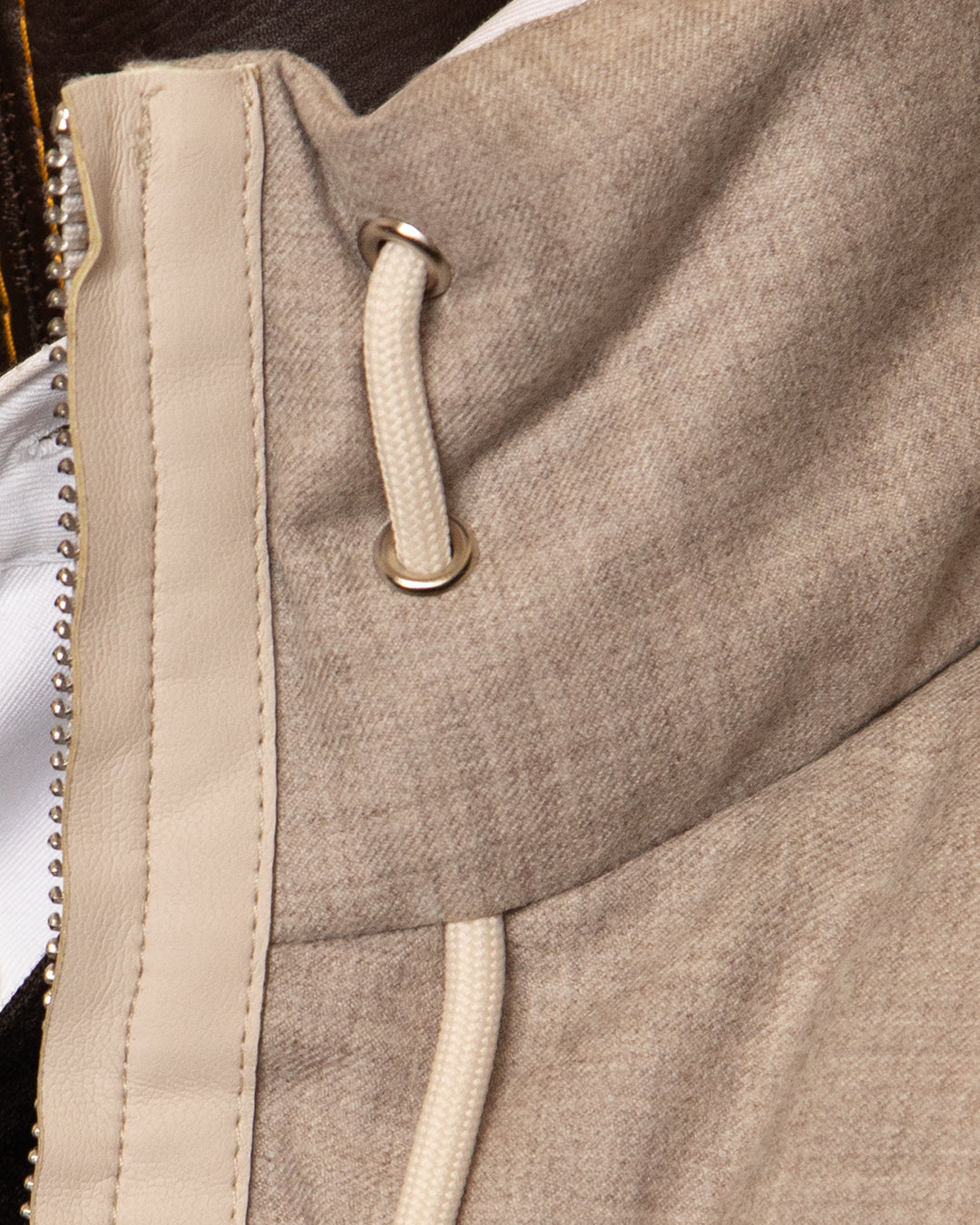 Gilet Piumino Beige Casual