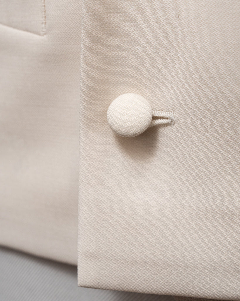 Gilet Bianco Sciallato