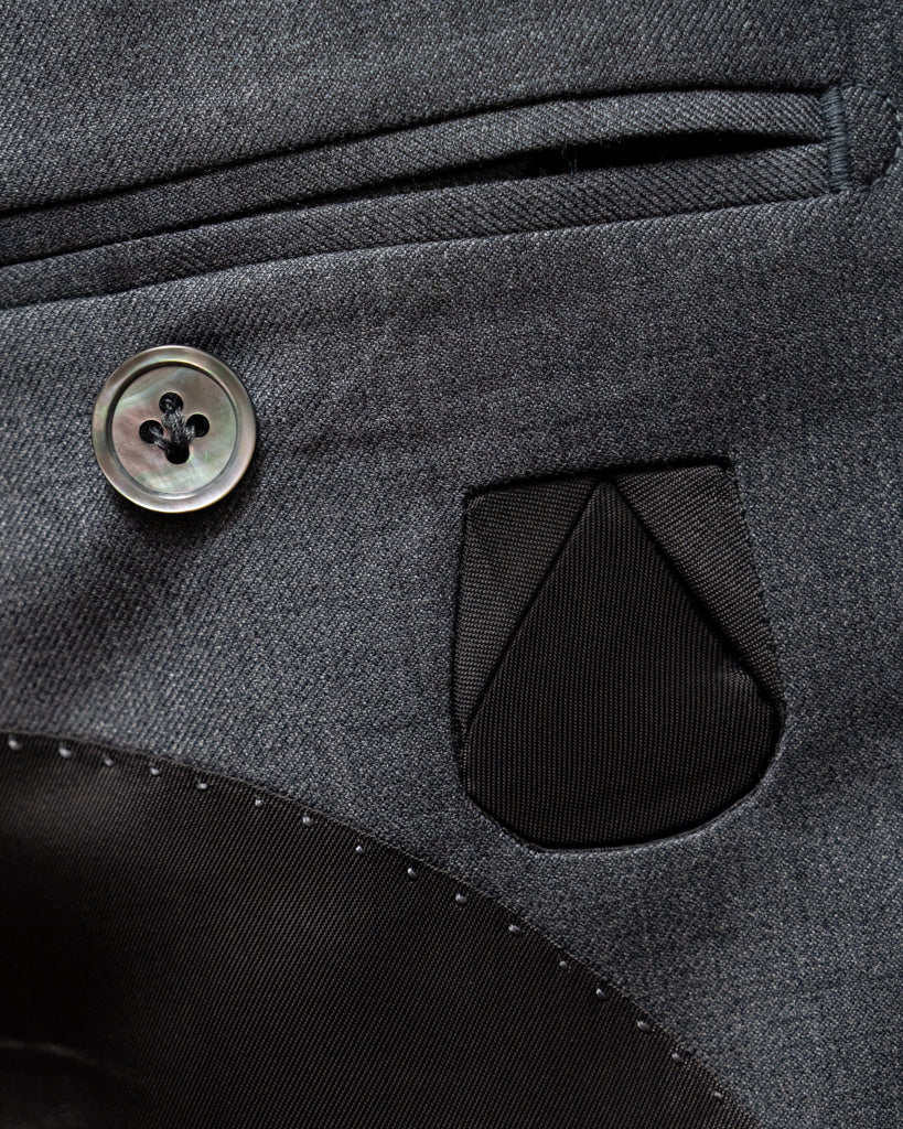 Ash Grey Giotto Suit with Vest