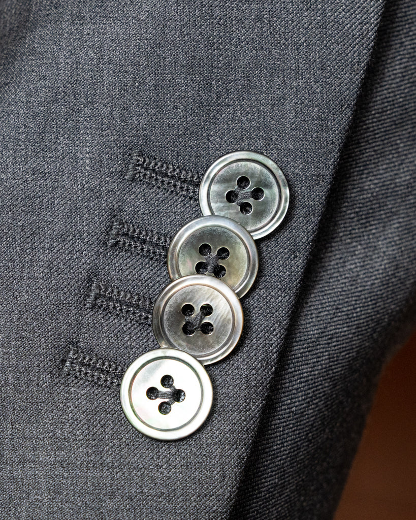 Ash Grey Giotto Suit with Vest