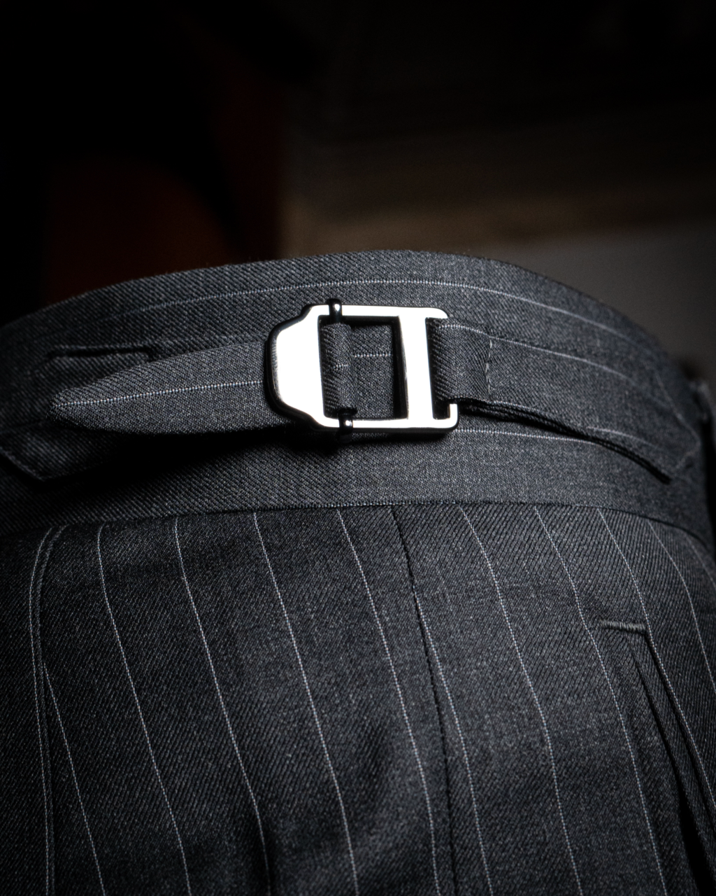 Pantalone Borromini Gessato Grigio