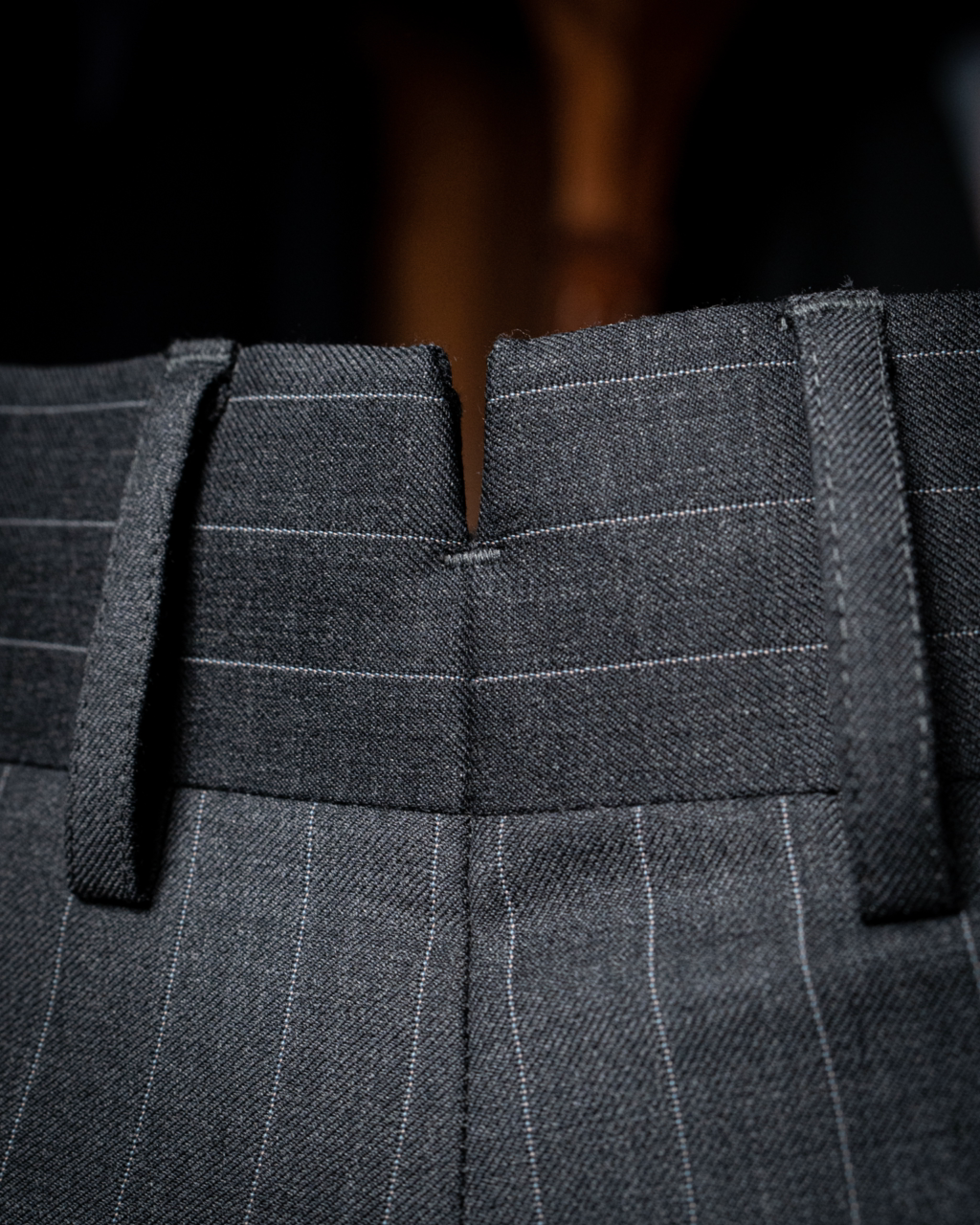 Pantalone Borromini Gessato Grigio