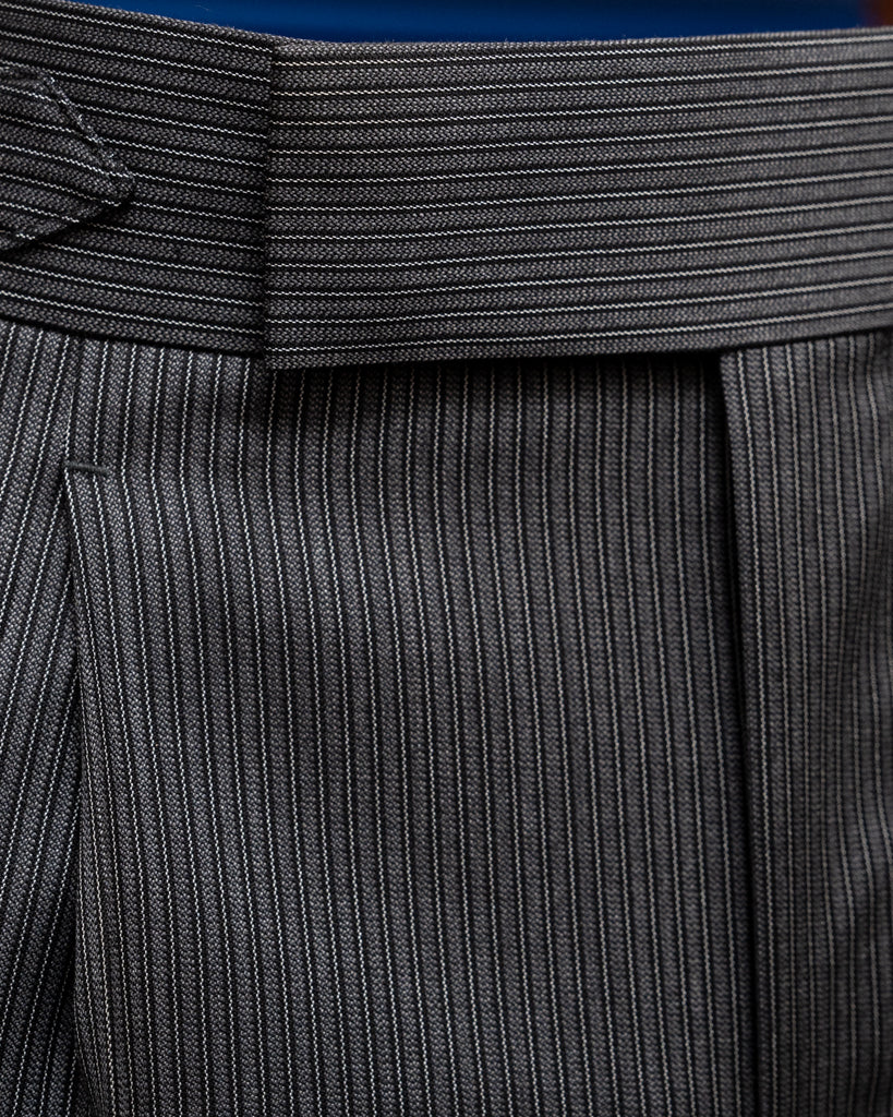 Gray Striped Borromini Pants