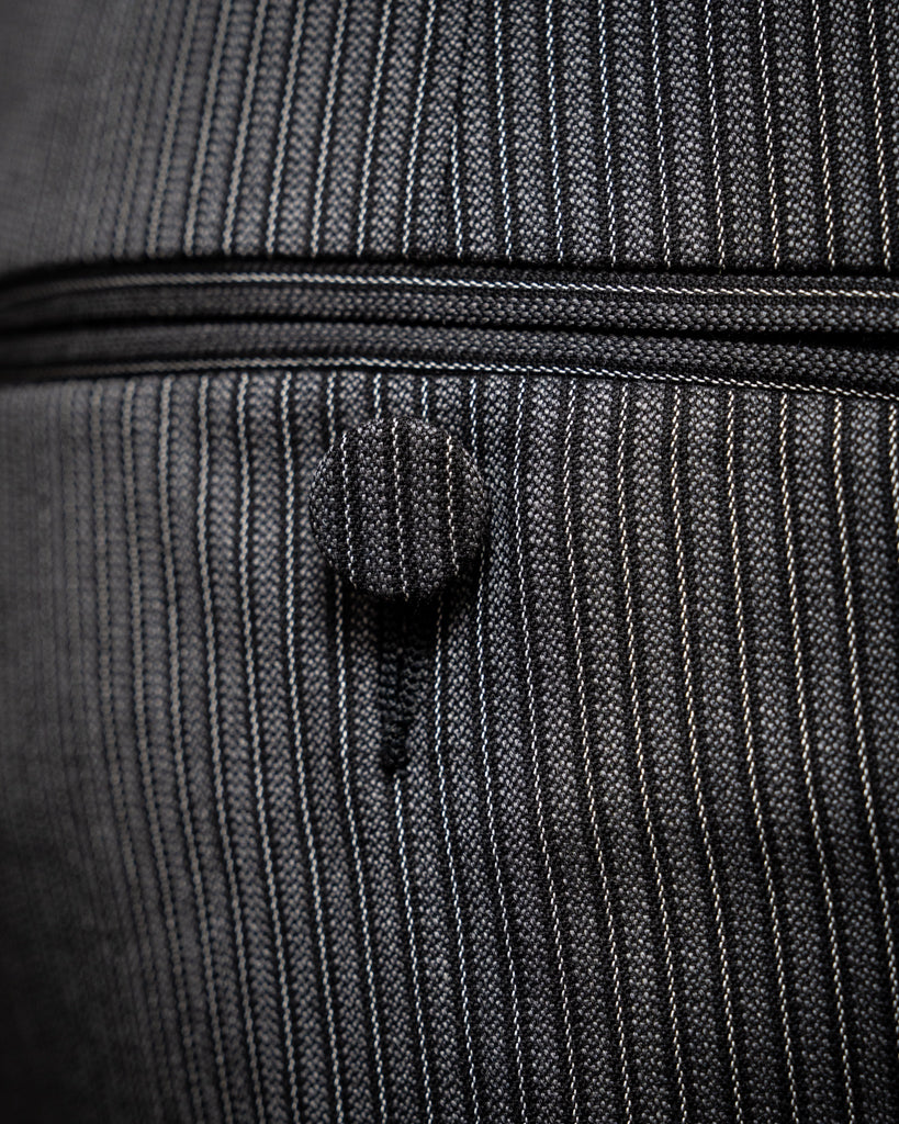 Gray Striped Borromini Pants