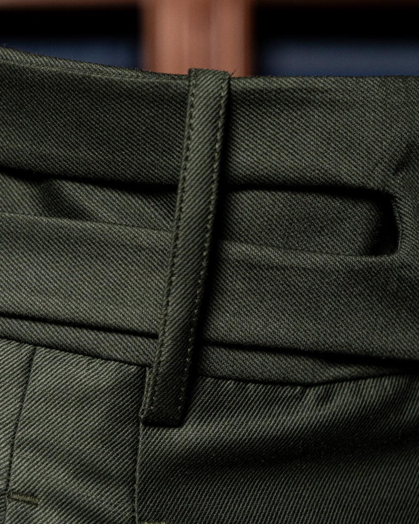 Pantalone Botticelli Army Green