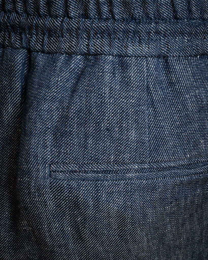 Pantalone Casual Blu Denim