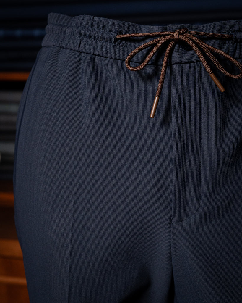 Pants with Blue Laces