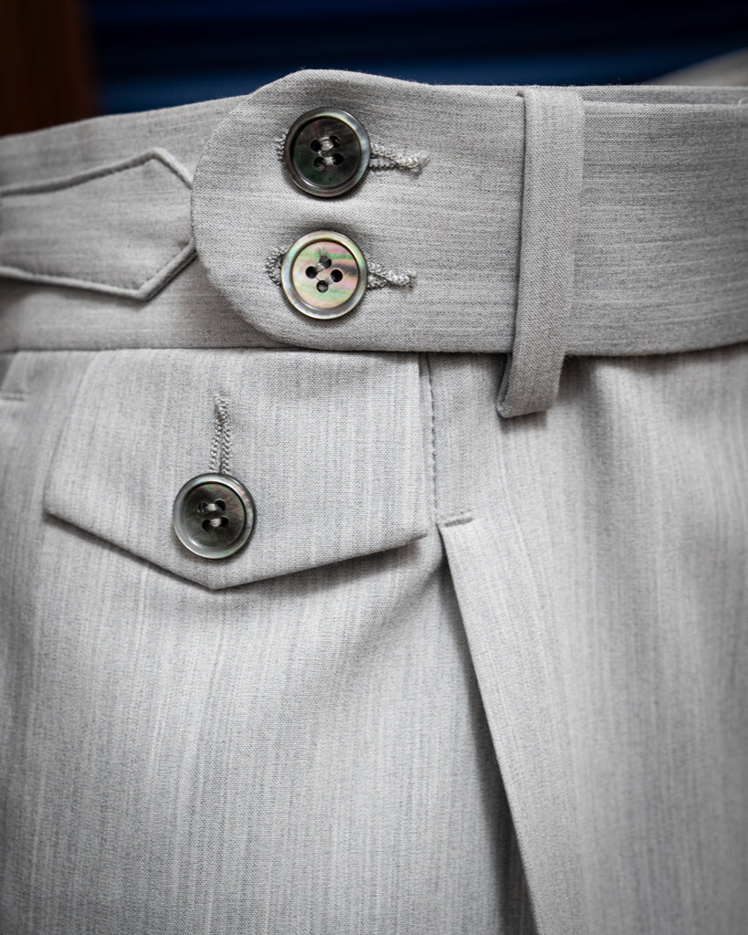 Da Vinci Gray Blue Pants