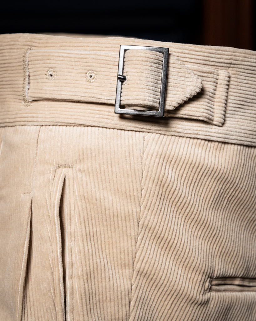 Pantalone Gurkha Bianco Latte