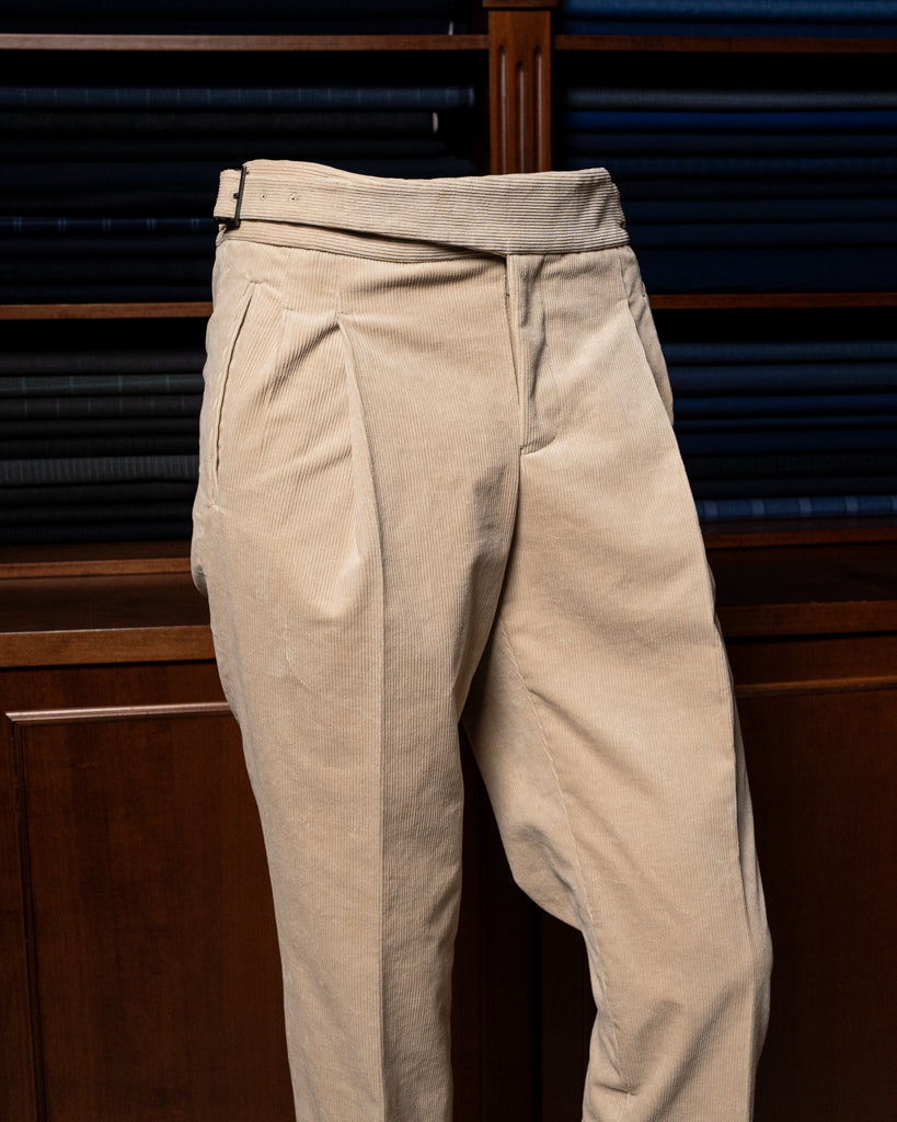 Pantalone Gurkha Bianco Latte