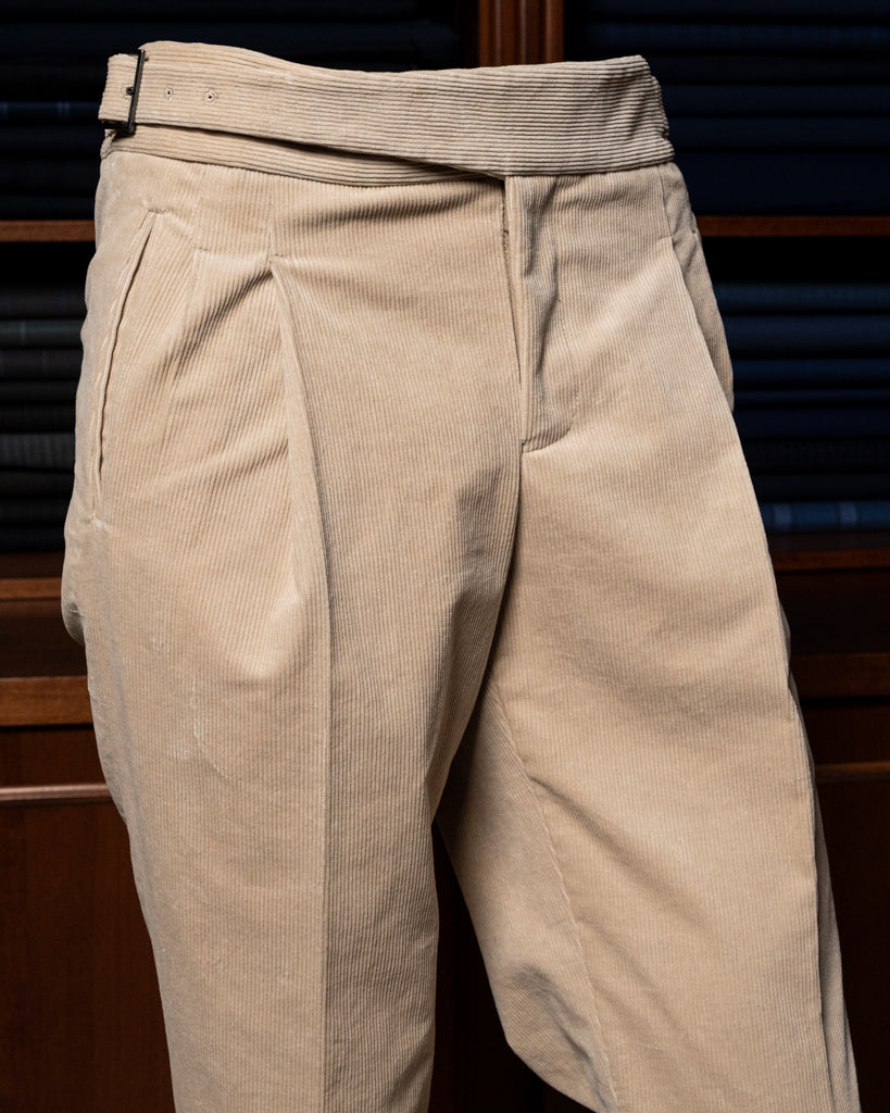 Pantalone Gurkha Bianco Latte