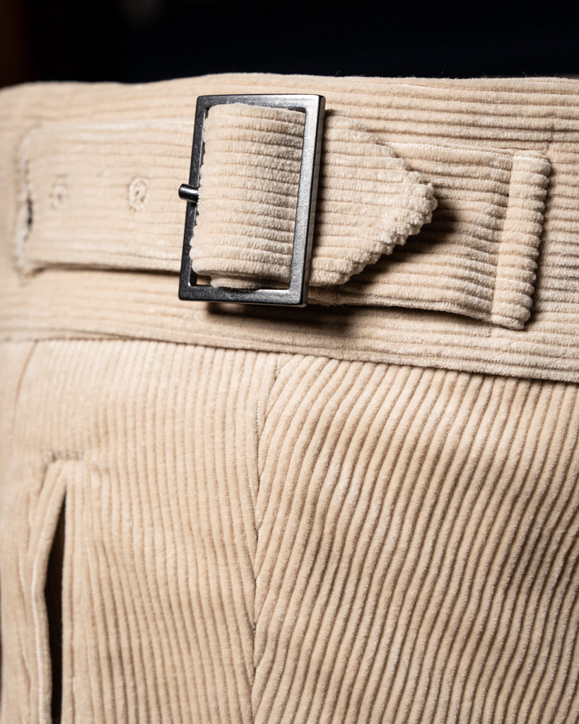 Pantalone Gurkha Bianco Latte