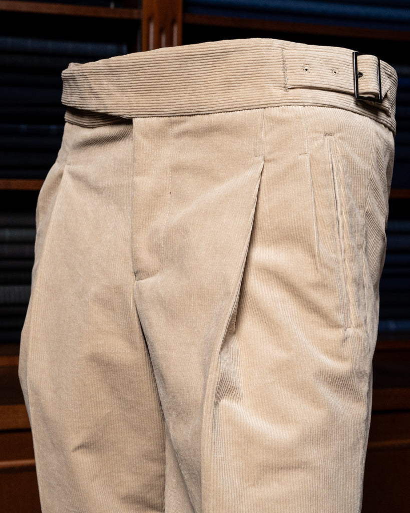 Pantalone Gurkha Bianco Latte