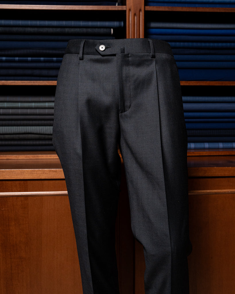 Smoke Gray Pants : Versatile Elegance