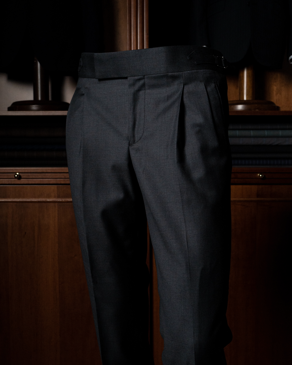 Opaque Gray Borromini Pants