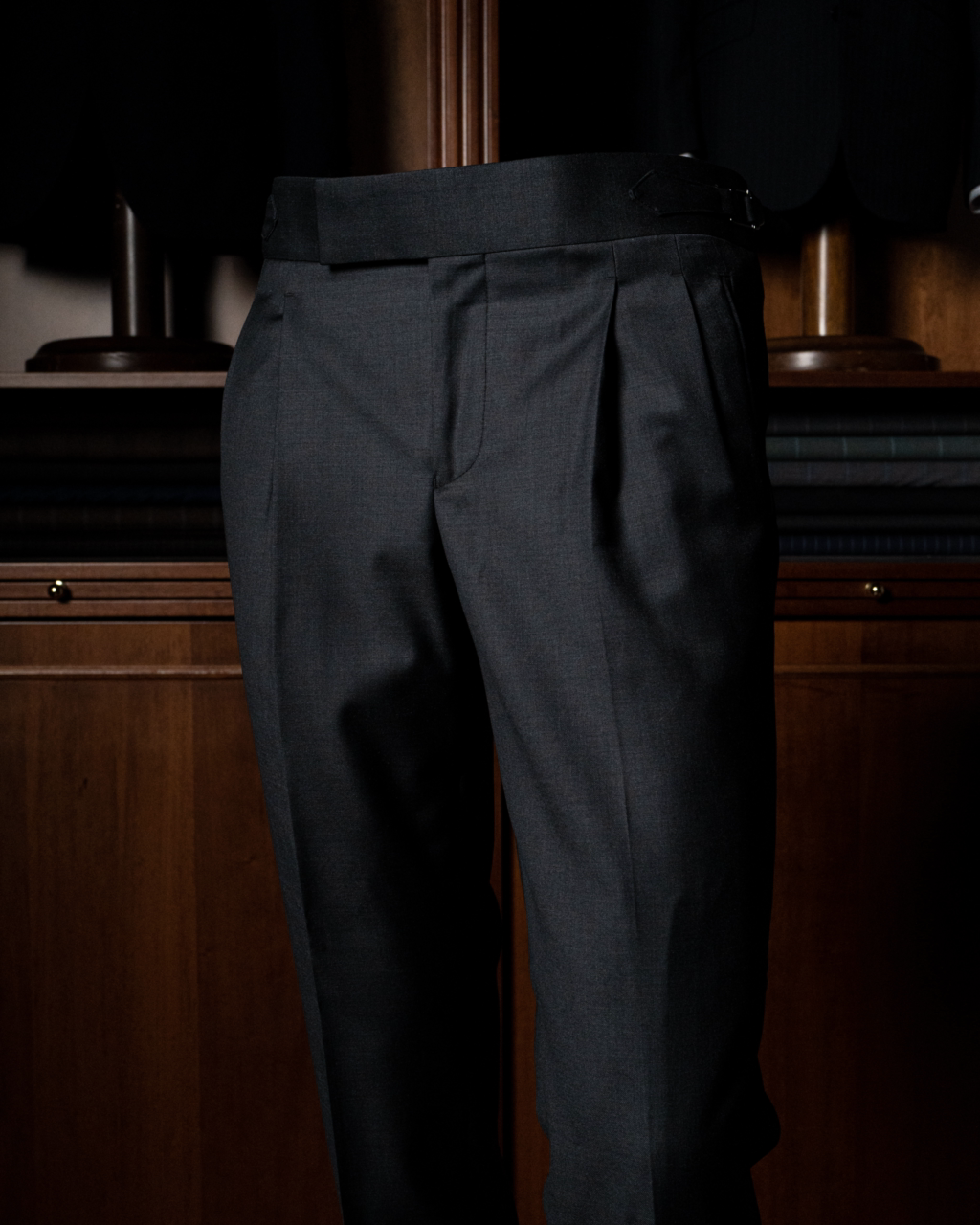 Pantalone Borromini Grigio Opaco