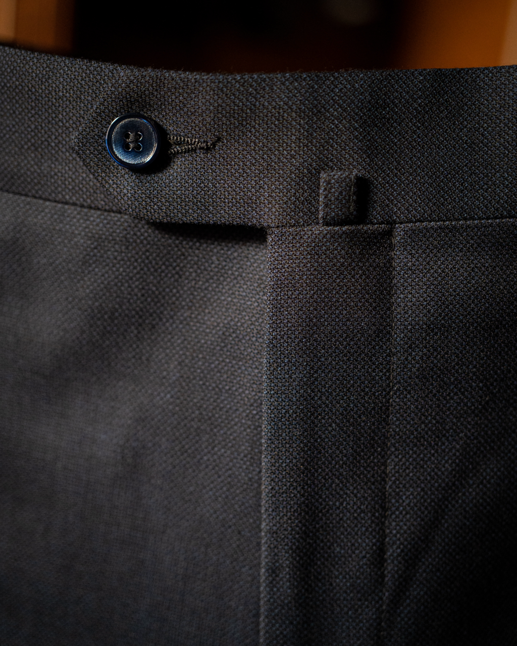 Pantalone Tiziano Grigio Canna di Fucile