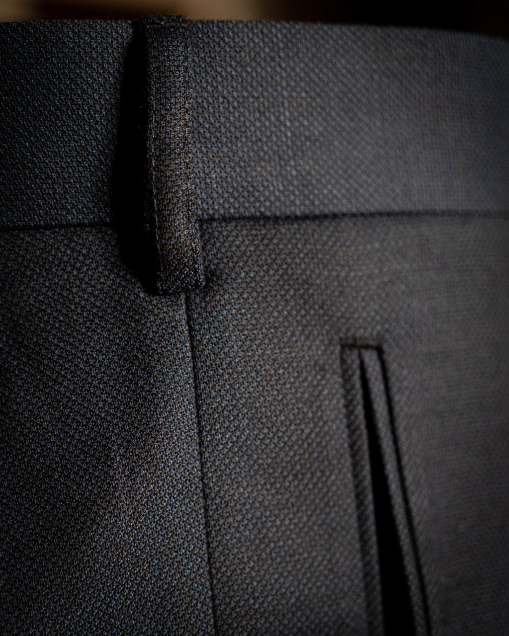 Pantalone Tiziano Grigio Canna di Fucile