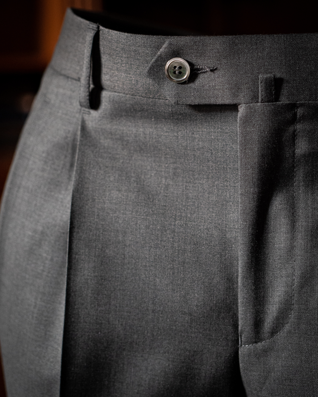 Gray Tiziano Pants