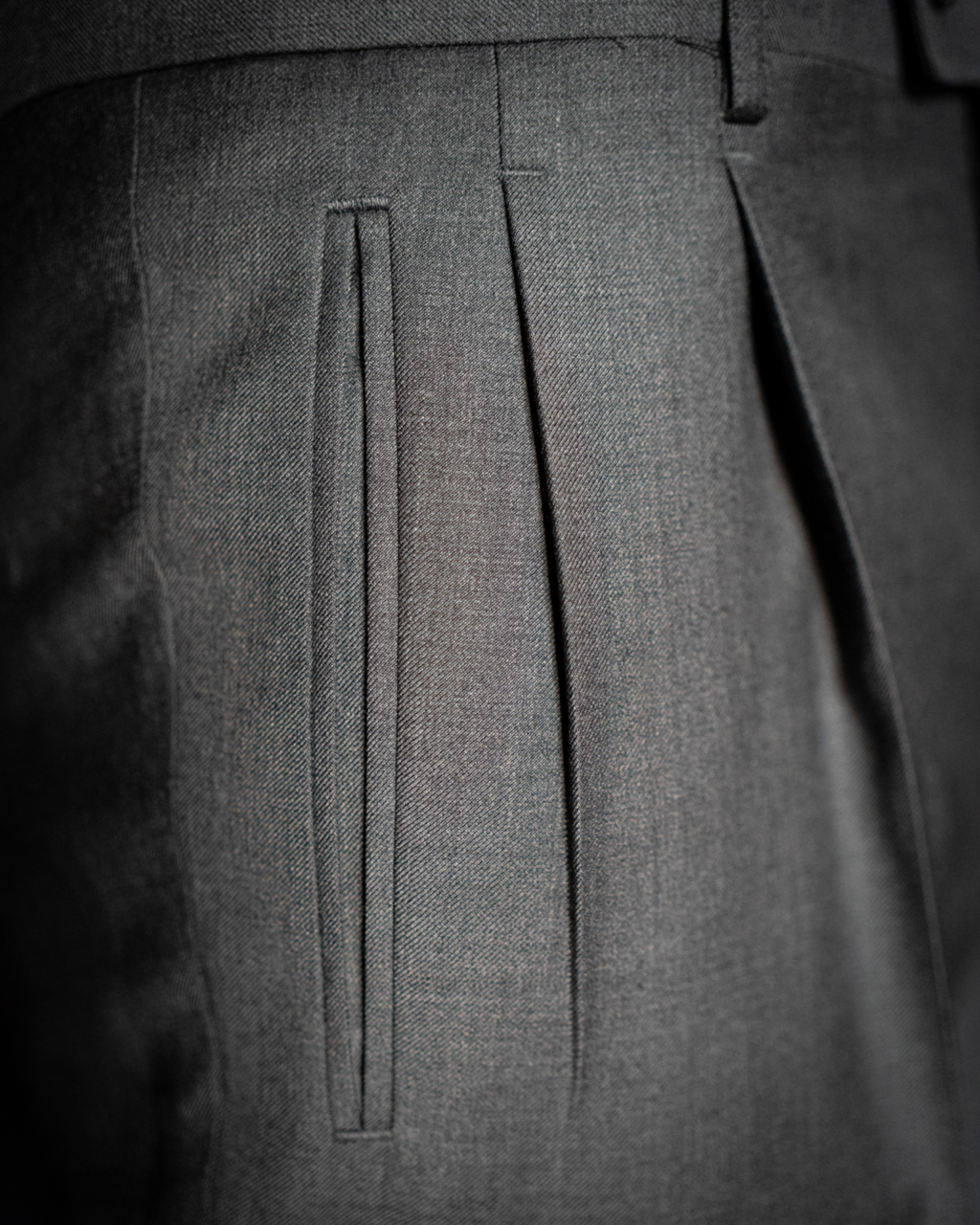 Gray Tiziano Pants