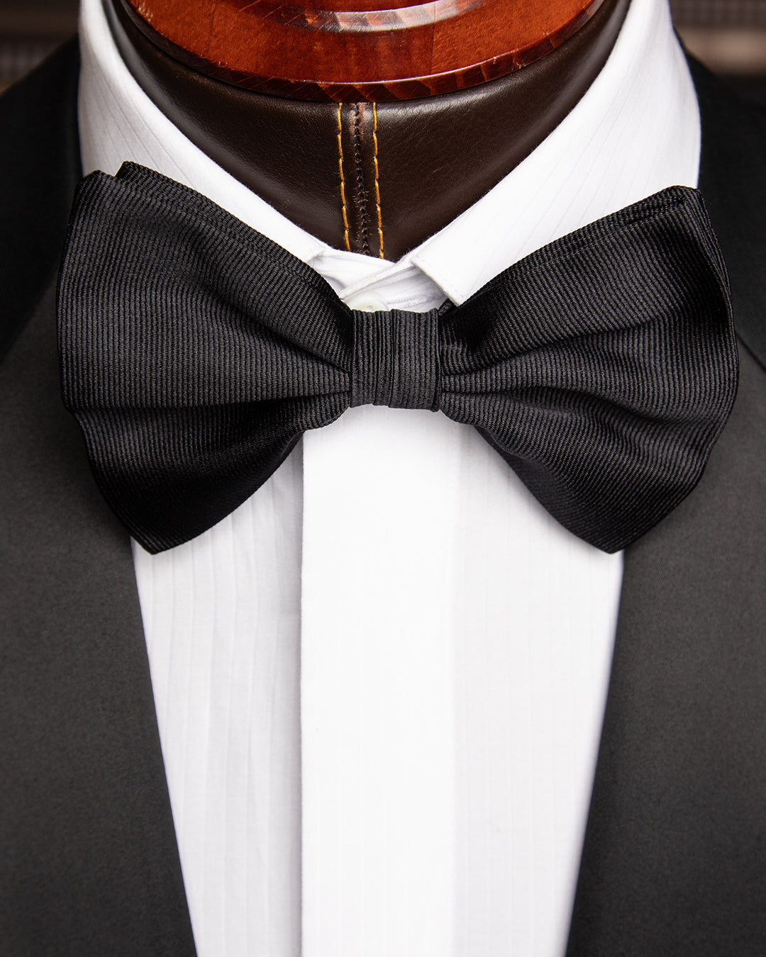 Papillon Piqué Nero