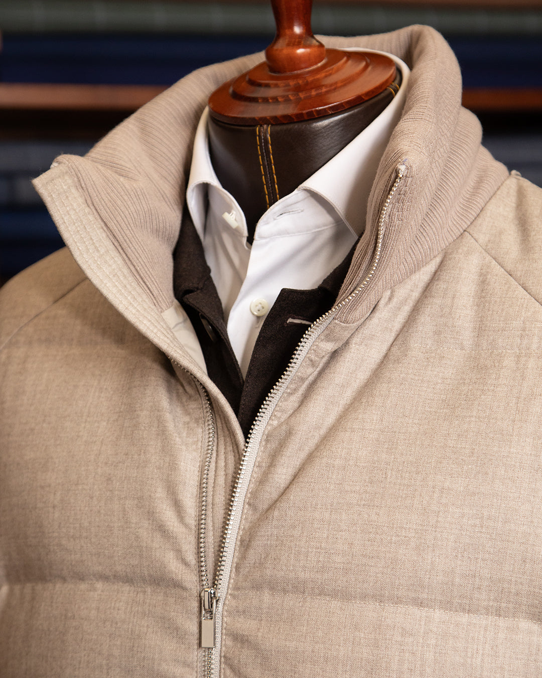 Piumino Casual Beige