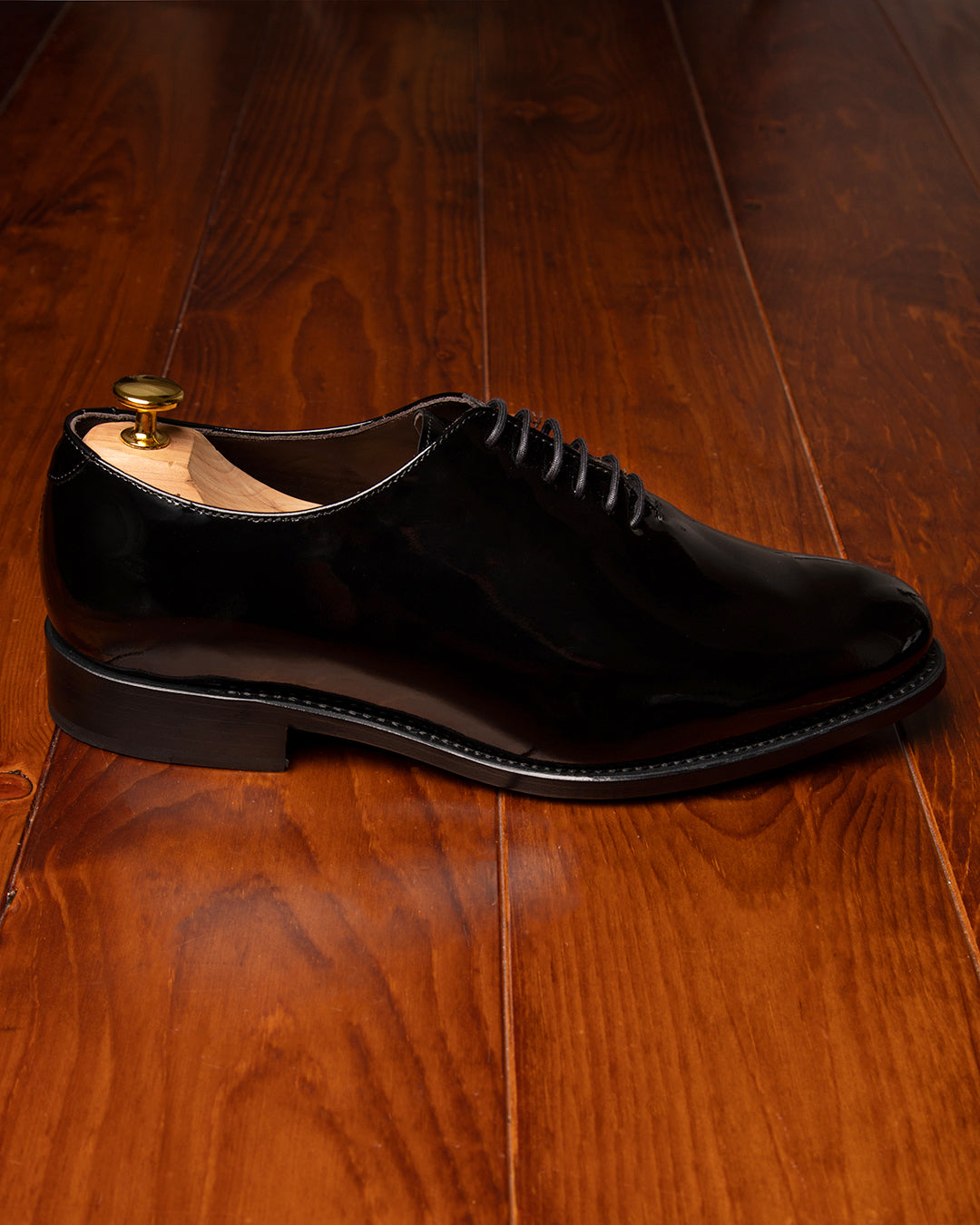 One Piece Shiny Black Shoes