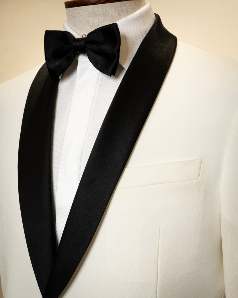 Smoking Bianco Donatello Due Bottoni