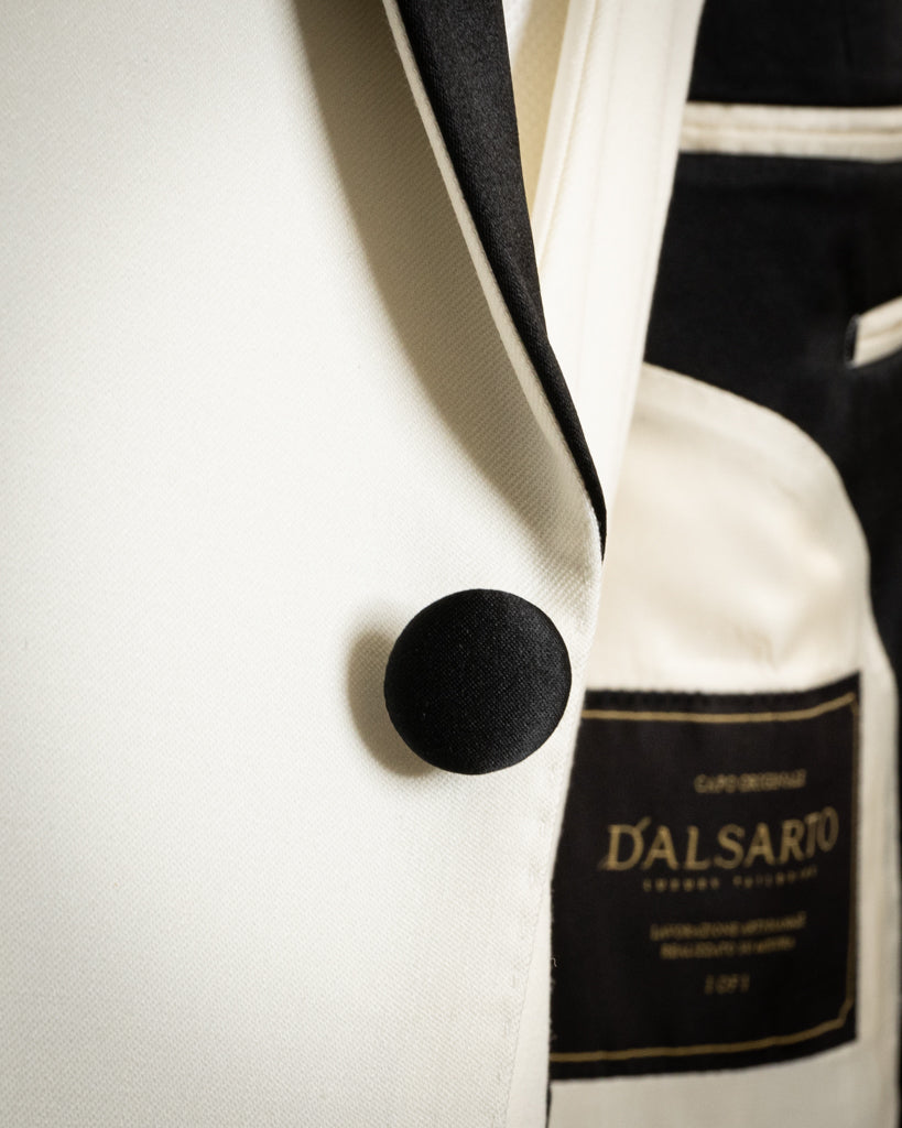 Donatello White Tuxedo Two Buttons