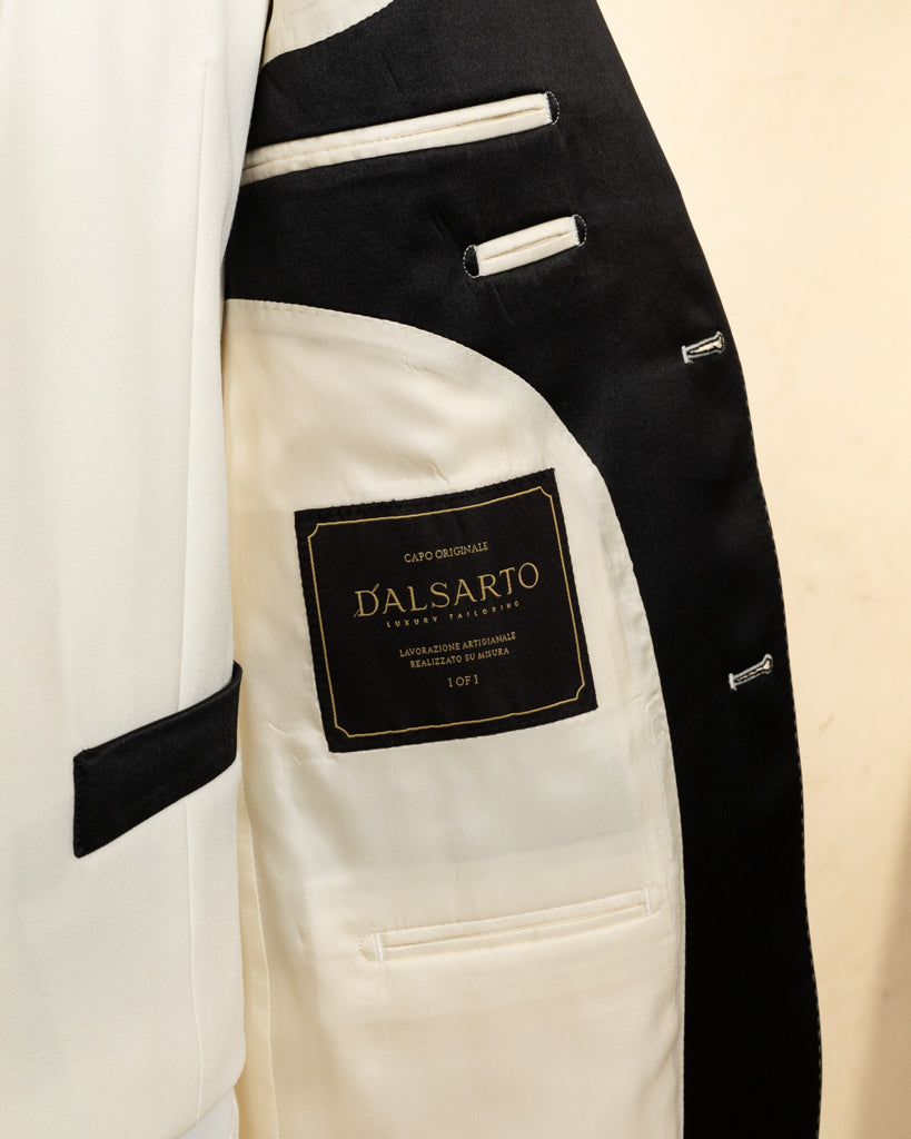 Donatello White Tuxedo Two Buttons