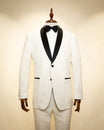 Donatello White Tuxedo Two Buttons