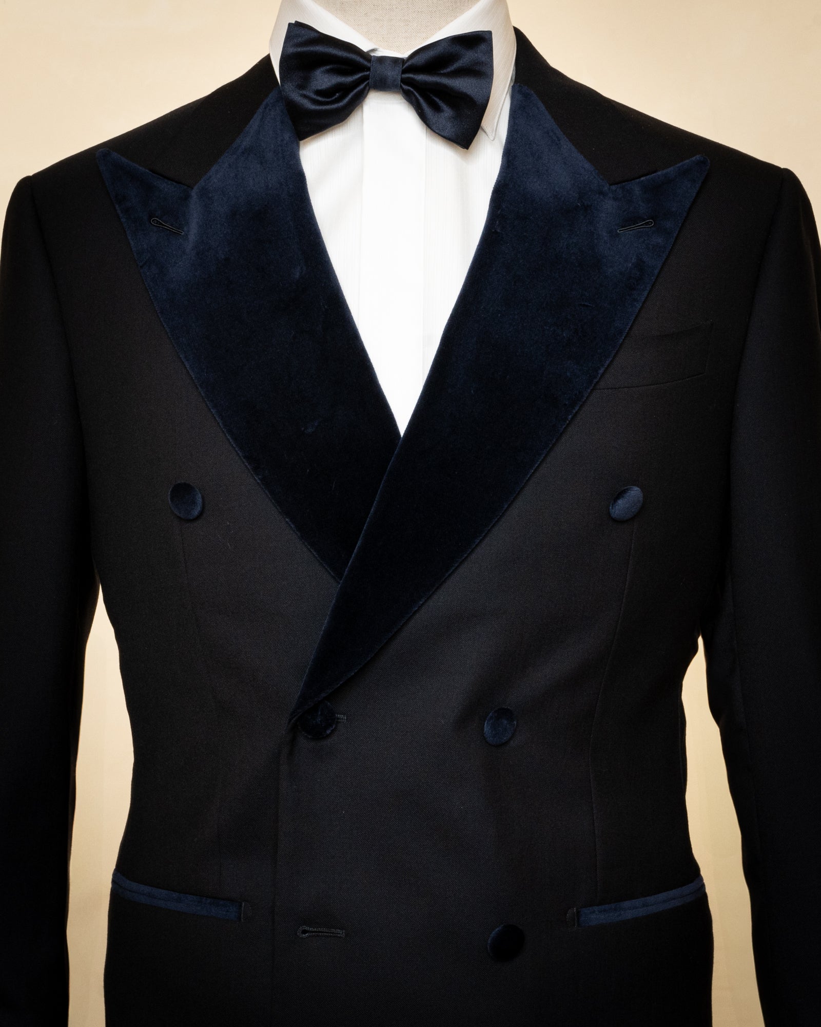 Blue Tuxedo with Velvet
