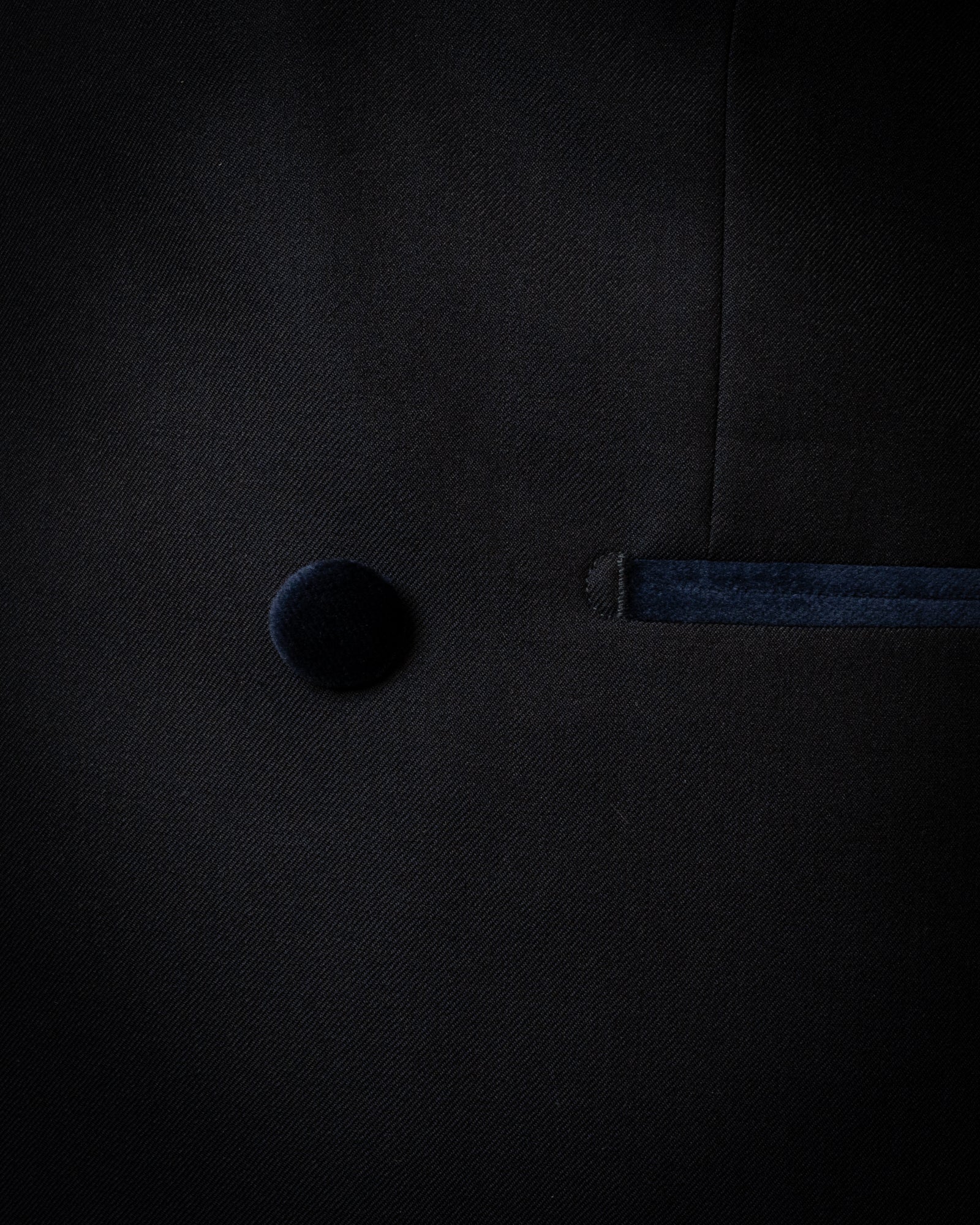 Blue Tuxedo with Velvet