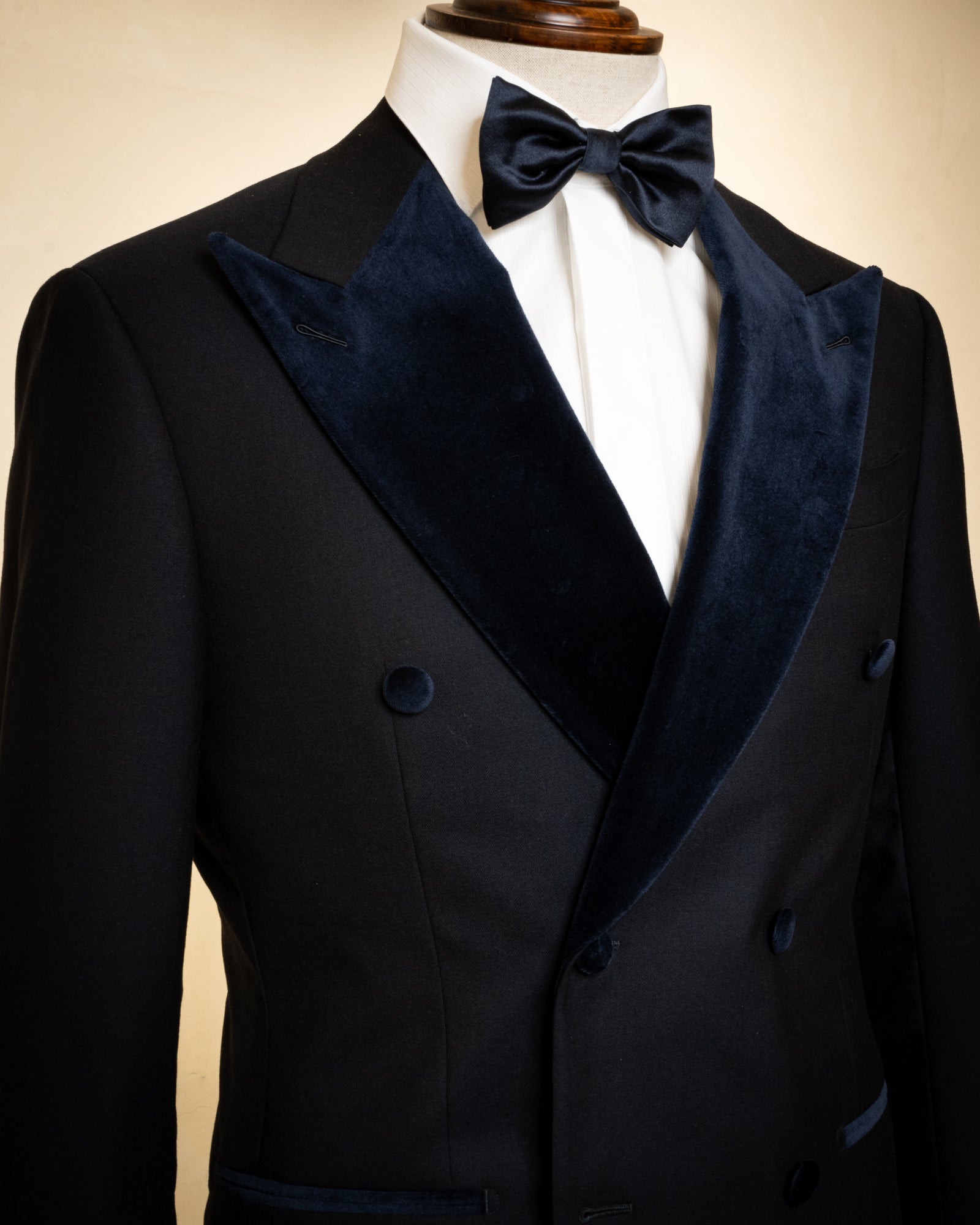 Blue Tuxedo with Velvet