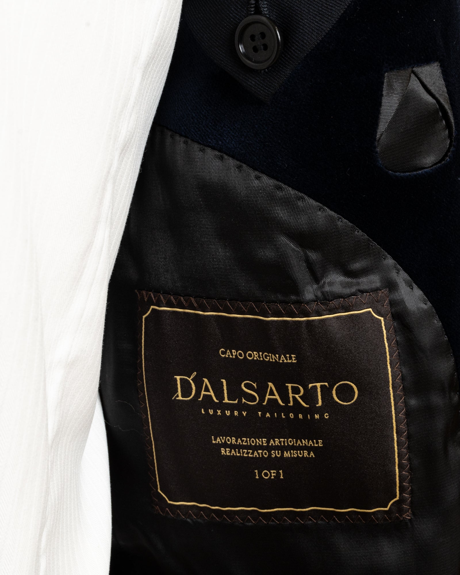 Blue Tuxedo with Velvet