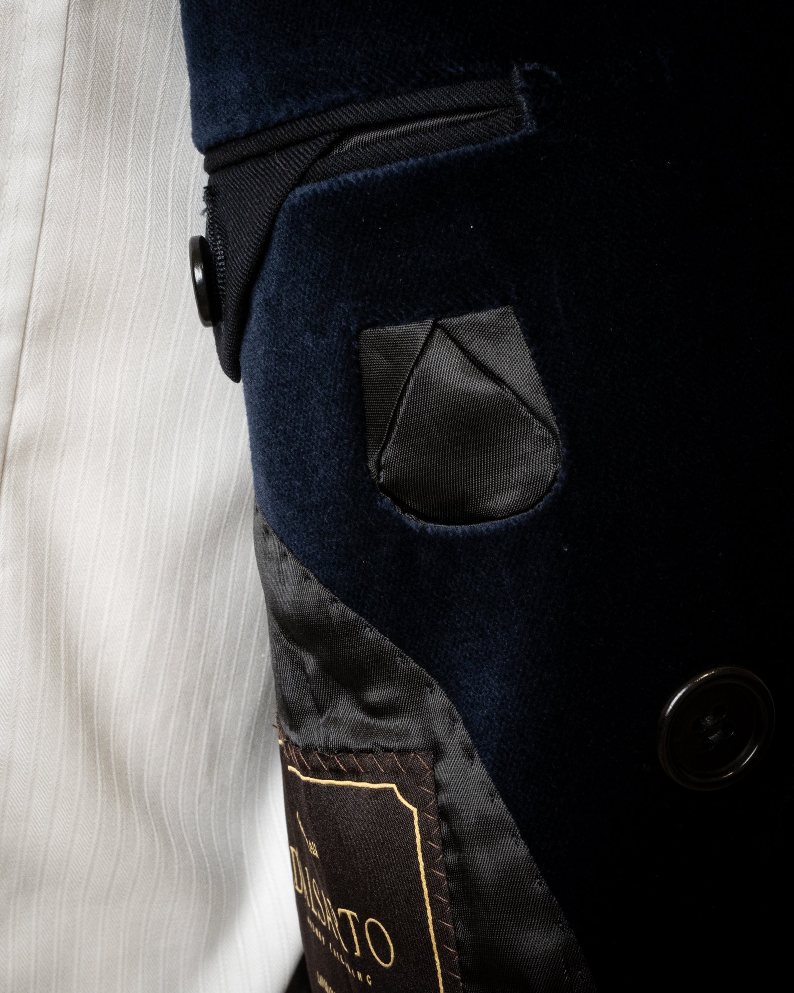 Blue Tuxedo with Velvet