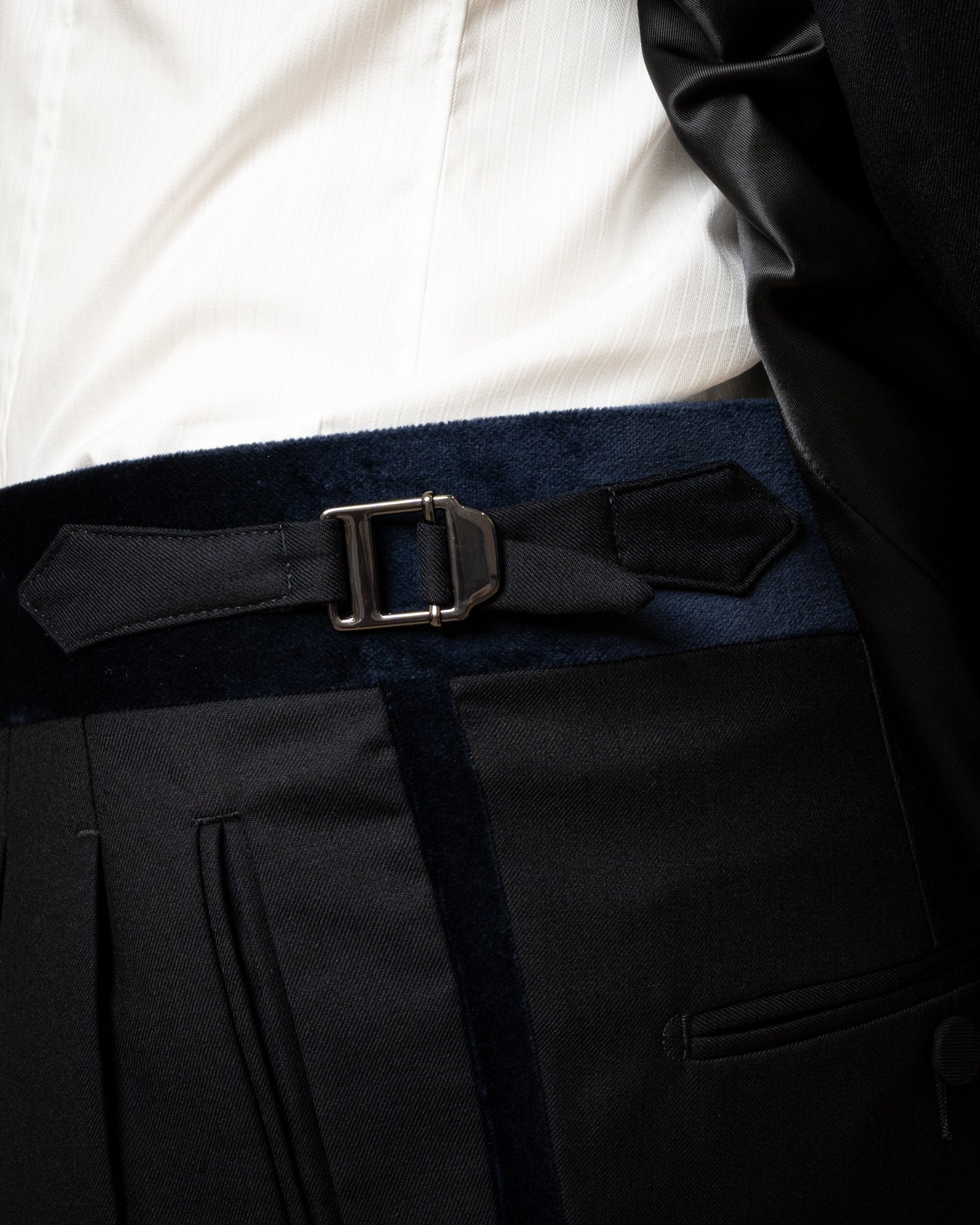 Blue Tuxedo with Velvet