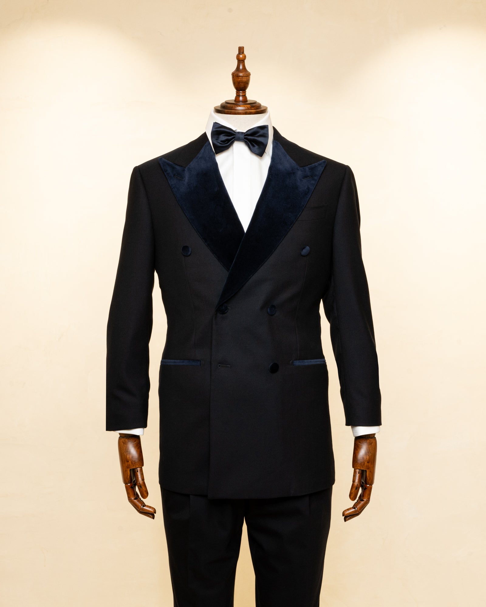 Blue Tuxedo with Velvet