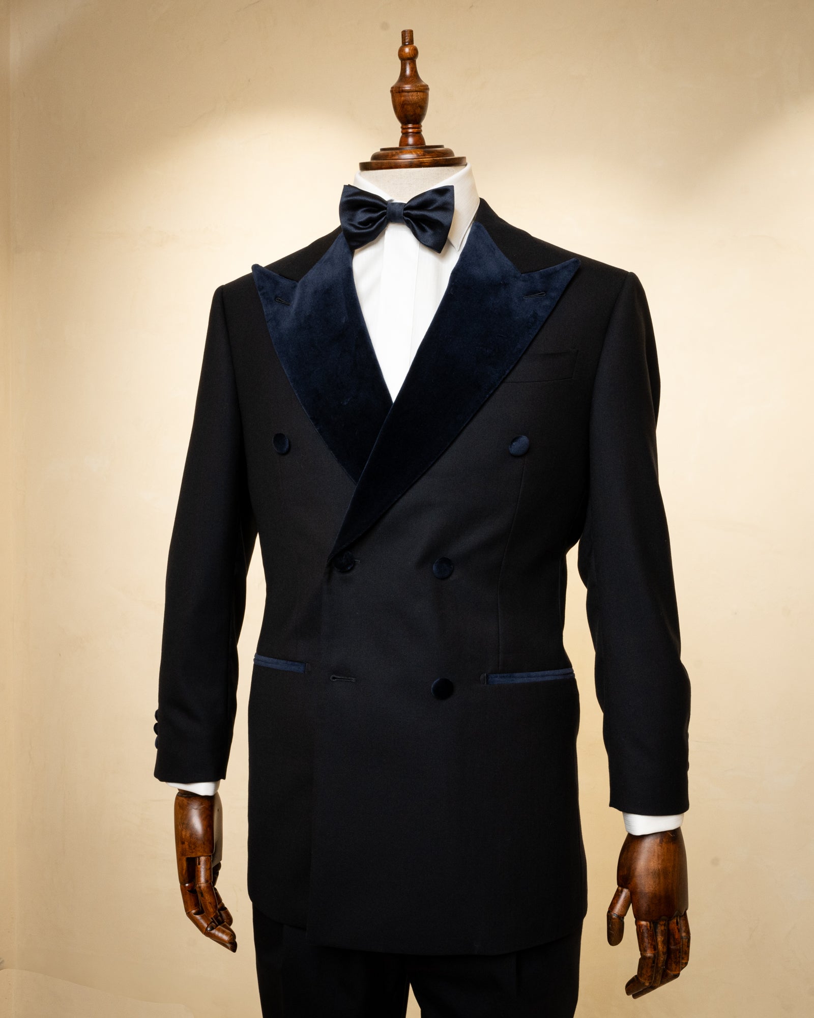 Blue Tuxedo with Velvet