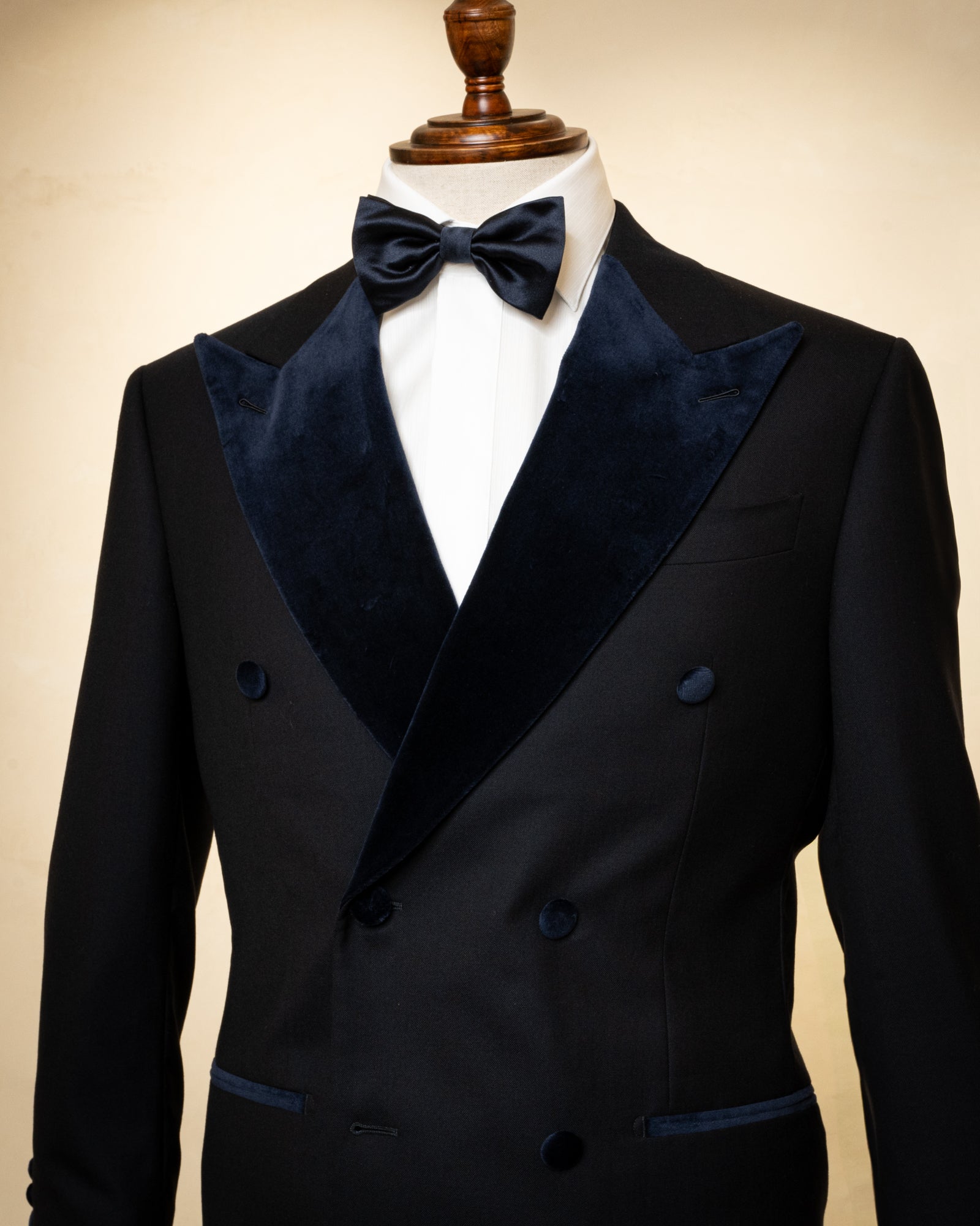 Blue Tuxedo with Velvet