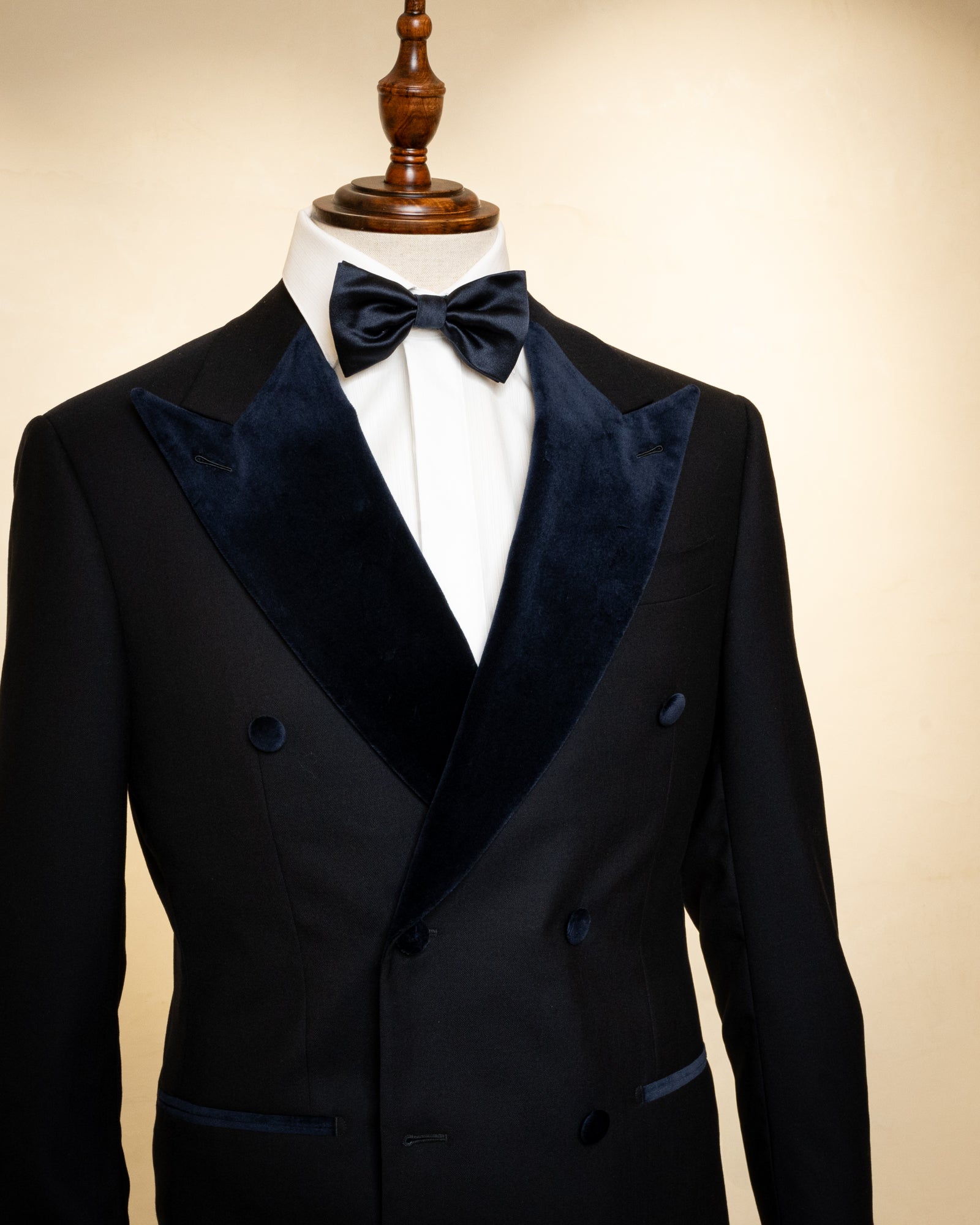 Blue Tuxedo with Velvet