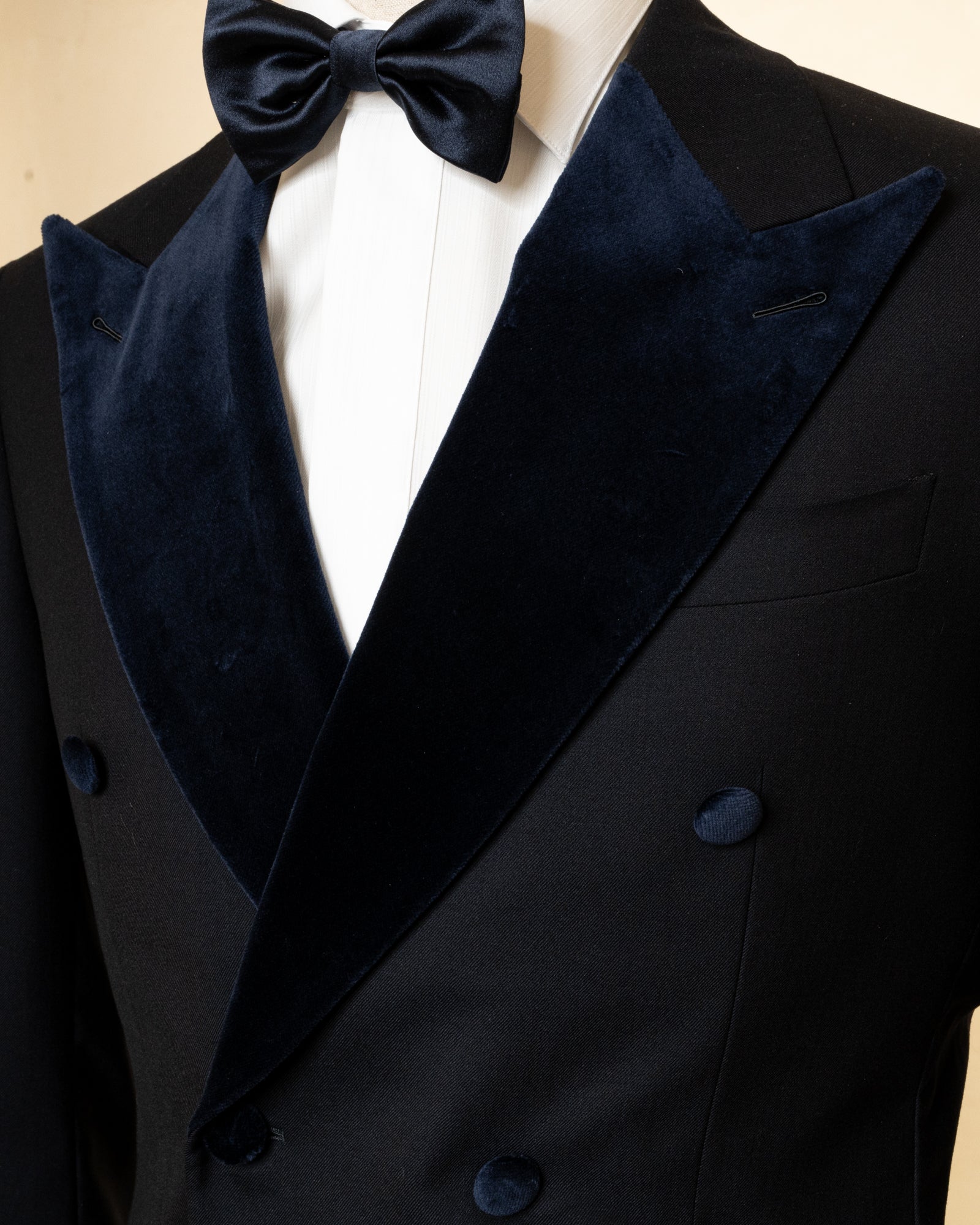 Blue Tuxedo with Velvet