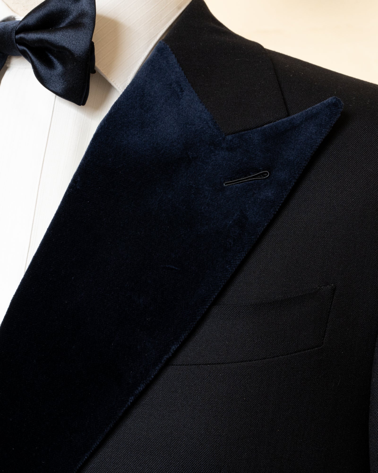 Blue Tuxedo with Velvet