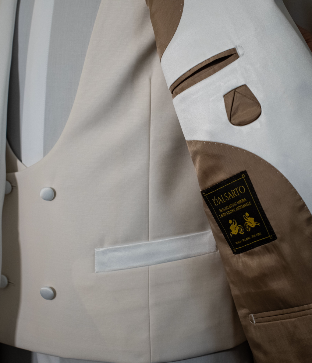 Donatello White Tuxedo