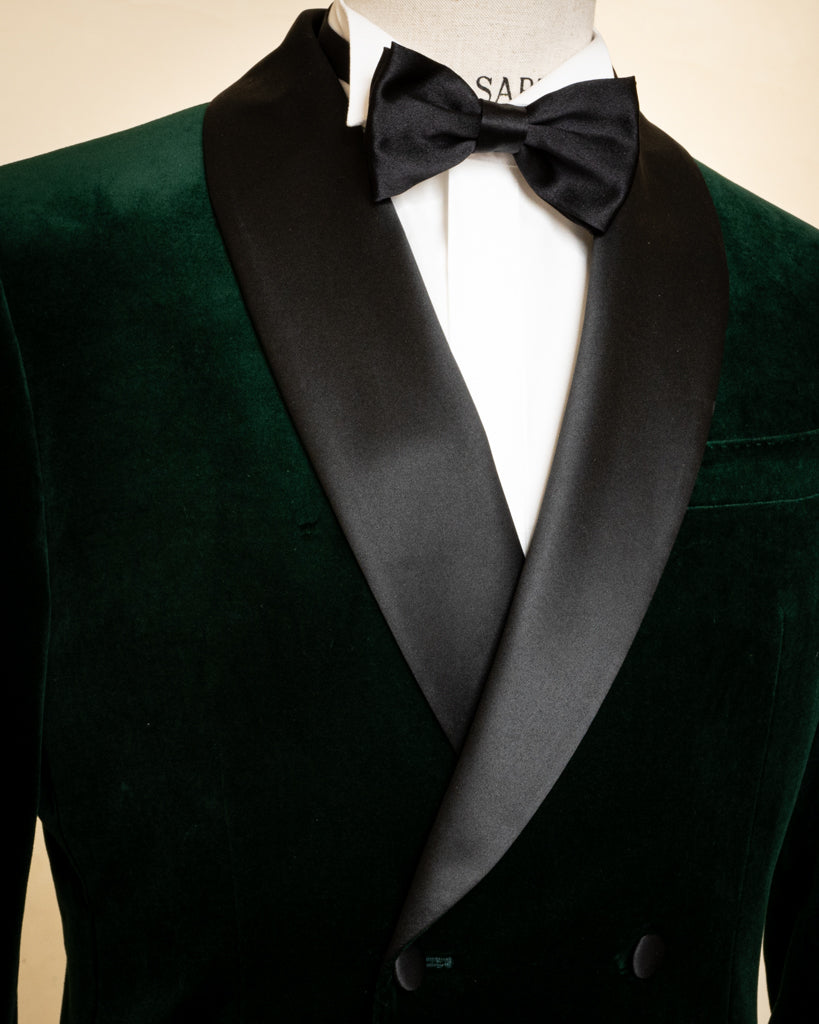Donatello Green Velvet Tuxedo