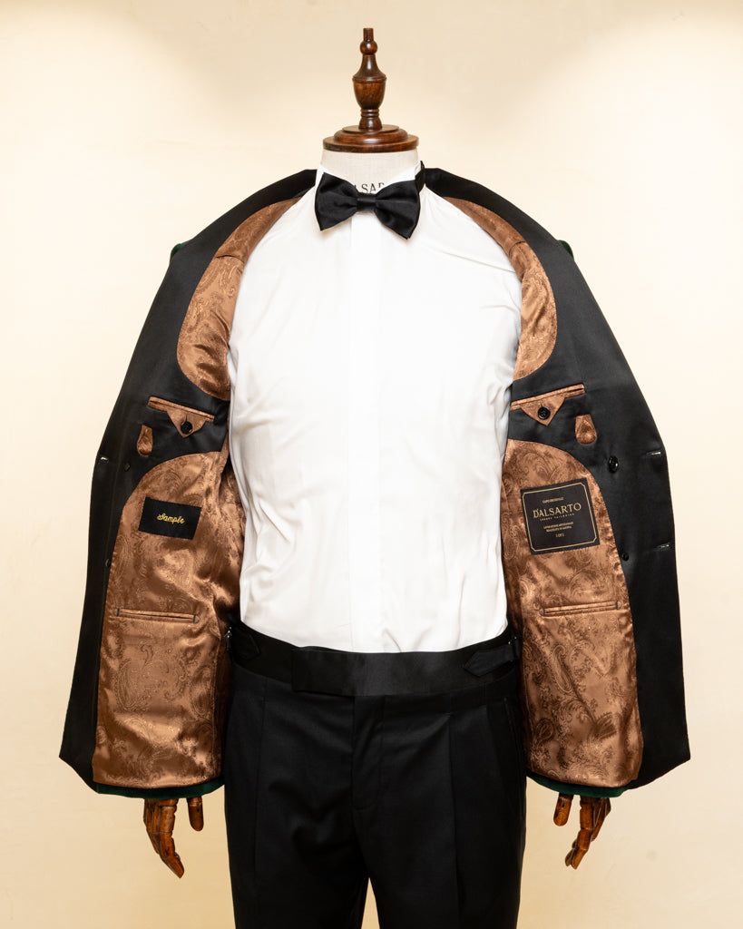 Donatello Green Velvet Tuxedo