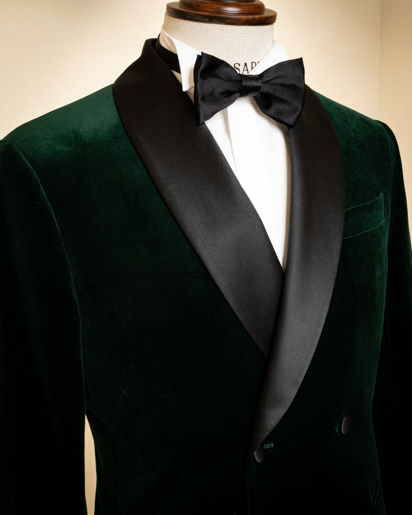 Donatello Green Velvet Tuxedo